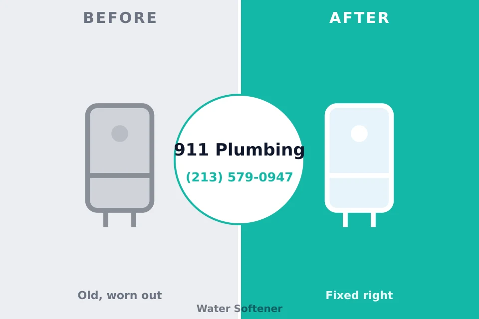 Before and after: plumbing company Bel-Ridge, MO